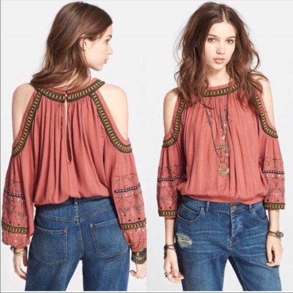 Free People Tops - Free People "Give Him The Cold Shoulder" Top Small